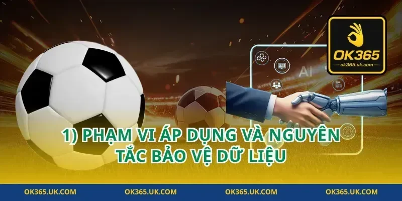 1) Phạm vi áp dụng và nguyên tắc bảo vệ dữ liệu
