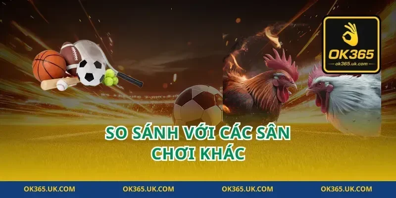 So Sánh Với Các Sân Chơi Khác